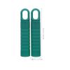 LALADEFIEE Non-Slip Mop Handle End Caps, 2-Pack, Green Plastic view 2