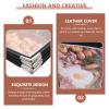 Black PVC Menu Binder, 20 Pages, with 10 Sheets view 4