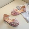 Huihong Glitter Princess Shoes for Girls, Elegant Dress Shoes, Pink, EU 26 view 2