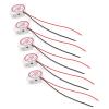 5-Piece 95 dB Piezo Active Buzzer, Continuous Tone, DC 3–24 V, White view 3