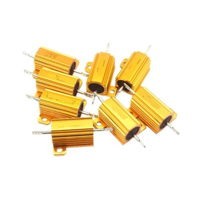 5-Pack 25W RX24 Aluminum Power Metal-Housed Wirewound Resistors (300Ω)