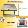 Invisible Stainless Steel Access Hatch with Lock and Handle, 73.6 x 99 cm view 2