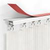 Self-Adhesive Aluminum Curtain Track for Ceilings, No Drilling view 1