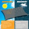 Waterproof Equilateral Triangle Sun Shade Sail 5 x 5 x 5 m, UV Protection, Beige view 2