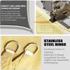 Waterproof Equilateral Triangle Sun Shade Sail 5 x 5 x 5 m, UV Protection, Beige view 4