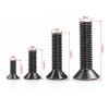 YANGC M8 M10 M12 M16 M20 DIN7991 Carbon Steel Hex Socket Countersunk Screws, M12 x 50 mm, 2 pcs view 4