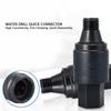 TICFOX Water Drill Quick-Connect Socket Adapter, M22 Thread, Steel view 2