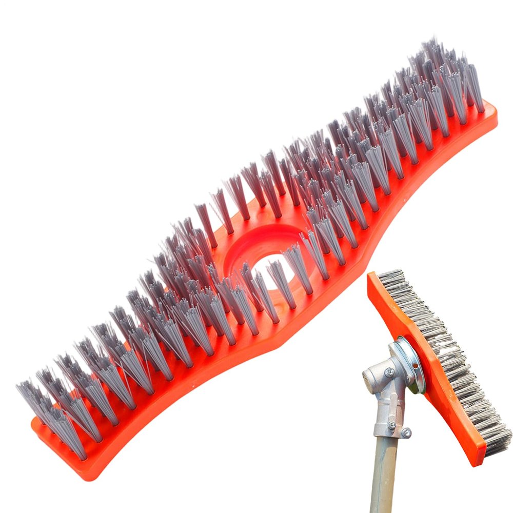 Lawn Mower Undercarriage Cleaning Brush, Heavy-Duty