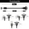 MejaRizon USB 3.0 Panel-Mount Extension Cable, USB-A Male to Female, 5 Gbps, with Screwdriver view 2