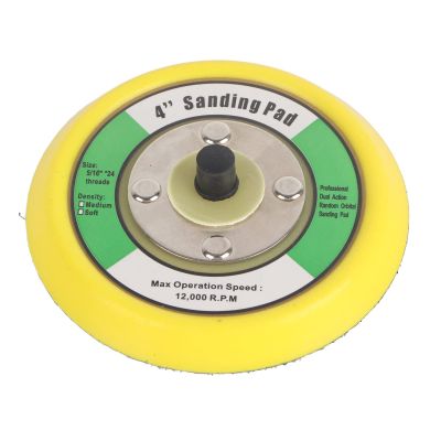 Adfaga 4-Inch Round Sander Holder and Polishing Pad