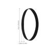 Kisangel 90-Piece Flat Rubber Belts, 40–135 mm, Replacement Belts for Cassette Recorders, CD Players, and Turntables view 2