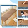 Bench Cushion, Coffee, 50 x 140 cm (20 x 55 in) view 4