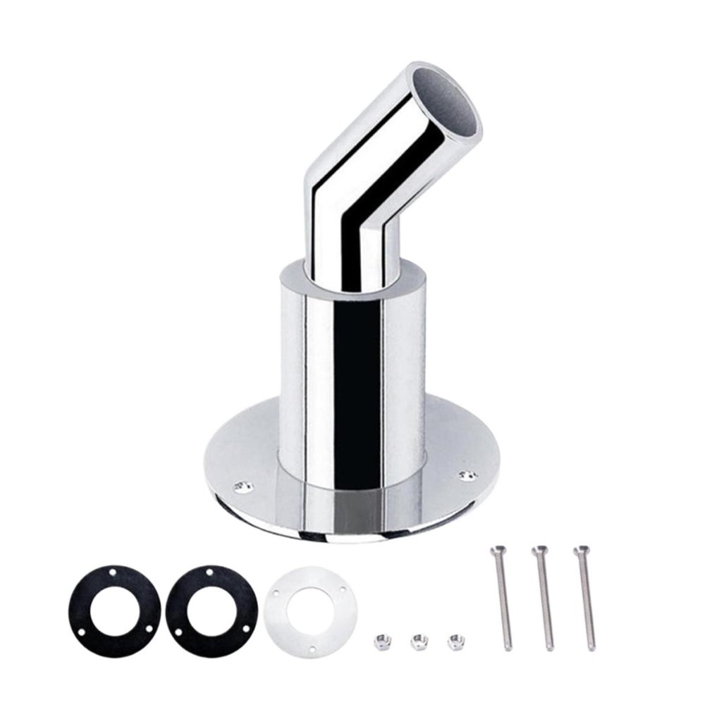 PJFSQAD 316 Stainless Steel Through-Hull Exhaust Skin Fitting, Pipe-to-Pipe Bushing for Marine Air Heaters (G)