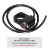 kaisudiAP Motorcycle Handlebar USB Charger, 25 mm/0.98 in Fit, 65–70 cm Cable, Waterproof Design, Triple Protection, Turn Signal Switch view 4