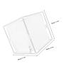 Foldable White Butterfly Cage with Zipper and Mesh view 2