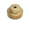 ELILANEY 0.6M 69T Brass Spur Gear, 16 mm Bore view 1