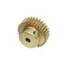 ELILANEY 0.6M 69T Brass Spur Gear, 16 mm Bore view 4