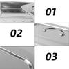 Sterilization Box for Thermometers, Round, 1 pc, Stainless Steel, Silver view 4
