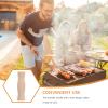 POPETPOP 4-Piece Heat-Resistant Wooden Handles, Ergonomic, with 8 mm Holes view 3