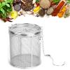 Fdit Stainless Steel Tea Infuser with Mesh Basket, 12 x 13 cm view 2