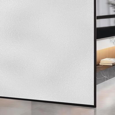 Window Privacy Film 55.1 x 90.6 in, Static Cling, UV Protection, Frosted White