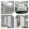 Window Privacy Film 55.1 x 90.6 in, Static Cling, UV Protection, Frosted White view 2