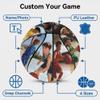 SosnSusn Custom Basketball, Personalized with Name or Photo, Basketball Gift for Graduation, Birthdays, Fans, and Coaches (Color 10) view 2