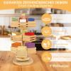 3-Tier Tea Bag Organizer with 9 Compartments view 2
