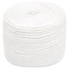 Boat Rope White 10 mm x 100 m, Braided Polypropylene Rope for Sailboats, Yachts, Camping and Marine Applications view 2