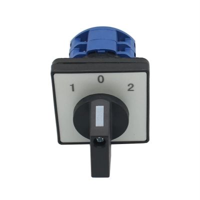 LW28-20/LW26-20 Series 2/3/4-Position, 8-Terminal Rotary Cam Changeover Switch with Screws and Tool, 660 V, 20 A (0-1-2)