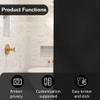 Privacy Window Film 120 x 235 cm, Static Cling, UV Protection, Black view 3