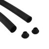 Helilyco Bicycle Handlebar Foam Sponge Grips, 50 cm, 22.2 mm Compatible, 1 Pair, Black view 3