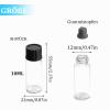 30-Piece 10 mL Borosilicate Glass Sample Vial Set with Screw Caps, Stoppers and Labels view 2