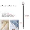 Generic Metal Stair Spindles, Adjustable-Angle Baluster Posts for Restaurants and Hotels view 3