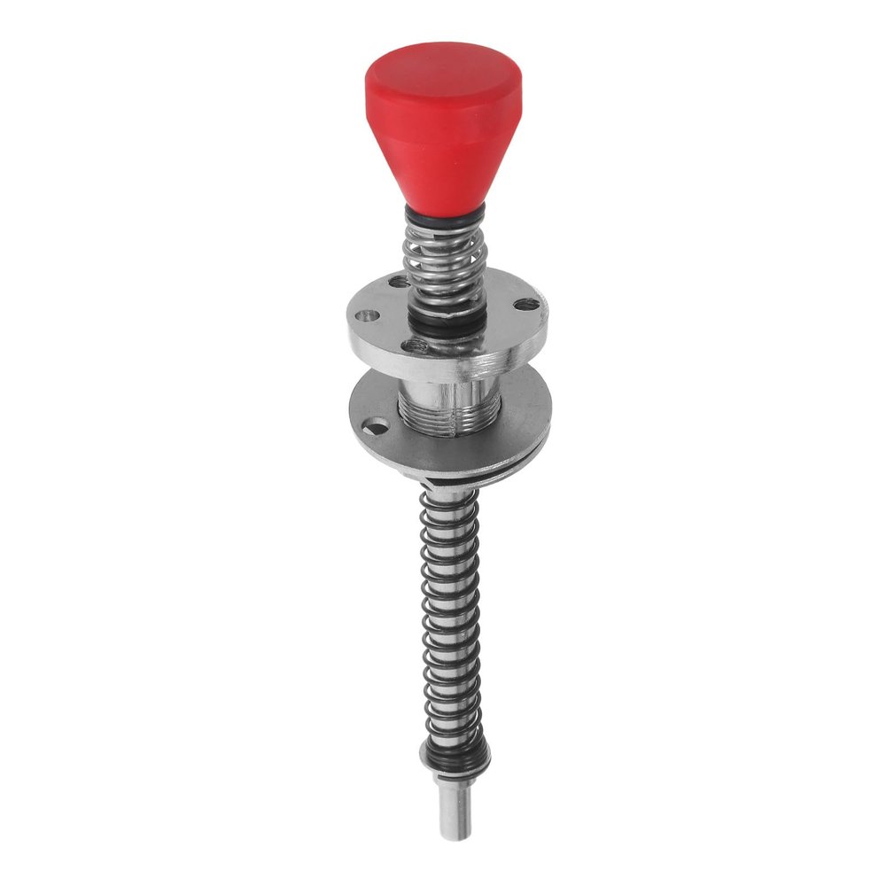 HOODANCOS Alloy Pinball Machine Lever with Spring Mechanism, Red