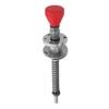 HOODANCOS Alloy Pinball Machine Lever with Spring Mechanism, Red view 1