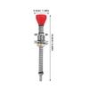 HOODANCOS Alloy Pinball Machine Lever with Spring Mechanism, Red view 2