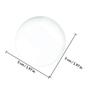 Glass Biconvex Optical Lenses, 2 Pieces, for Physics and Teaching view 2