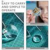 Glass Biconvex Optical Lenses, 2 Pieces, for Physics and Teaching view 3