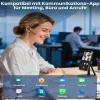 New Bee Bluetooth Headset, 72-Hour Playtime, Bluetooth 5.1 with LED Charging Case view 3