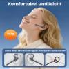 New Bee Bluetooth Headset, 72-Hour Playtime, Bluetooth 5.1 with LED Charging Case view 4