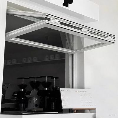Folding Serving Window for Food Stands, 48 x 36 in, White