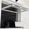 Folding Serving Window for Food Stands, 48 x 36 in, White view 1