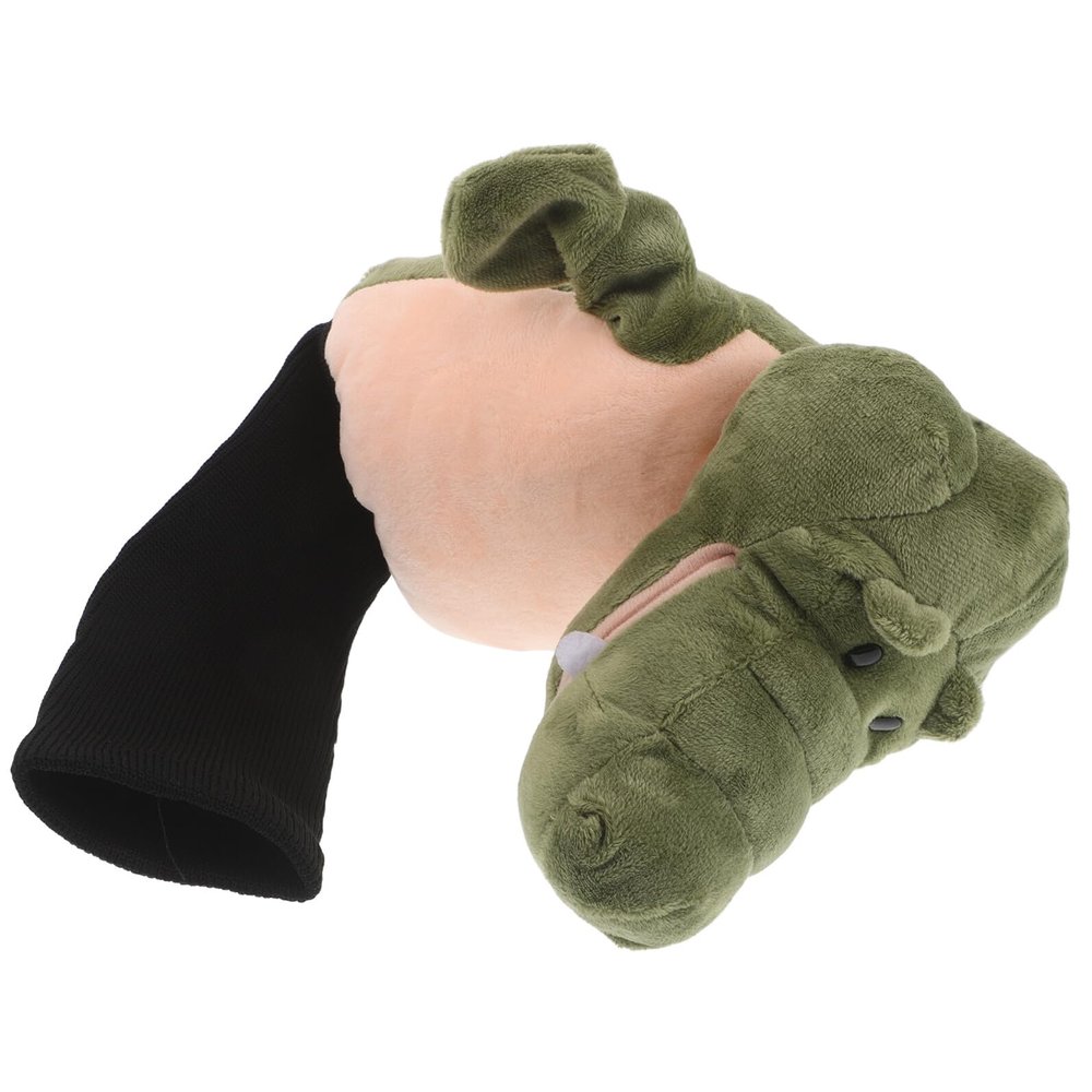 Supvox Plush Alligator Golf Club Headcover for Fairway Woods, 37 x 21 x 17 cm