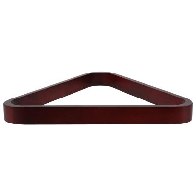 ENWWCH 1-Piece 57.2 mm Solid Wood Billiard Ball Triangle Rack for Pool Tables