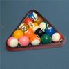 ENWWCH 1-Piece 57.2 mm Solid Wood Billiard Ball Triangle Rack for Pool Tables view 2