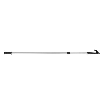 Ausla Telescoping Boat Hook, Lightweight Adjustable Aluminum Hook for Yachts and Boats, Non-Slip Ergonomic Grip, 2 Sections, 48–86 in