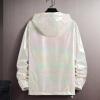 Women's Metallic Holographic Hooded Jacket view 3