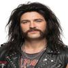 Maskworld Lemmy Rockstar Beard Set – Professional Beard Combination – Brown view 1