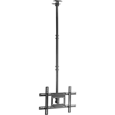 Speaka Professional SP-TVCM-540 TV Ceiling Mount, 37–80 in, Tiltable, Swiveling, Height-Adjustable